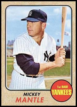 17 Mickey Mantle 1968